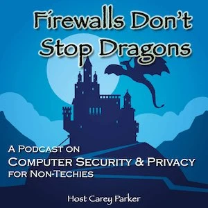 Capa do podcast de ciberseguranca: Firewallsdontstopdragons